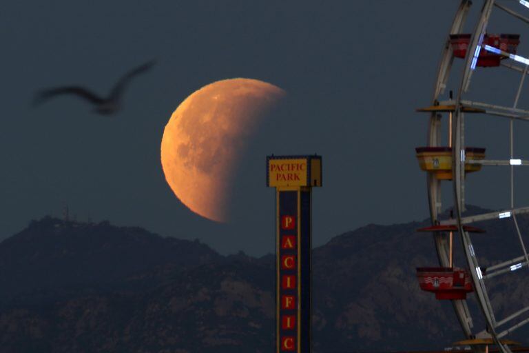 Eclipse total de luna.