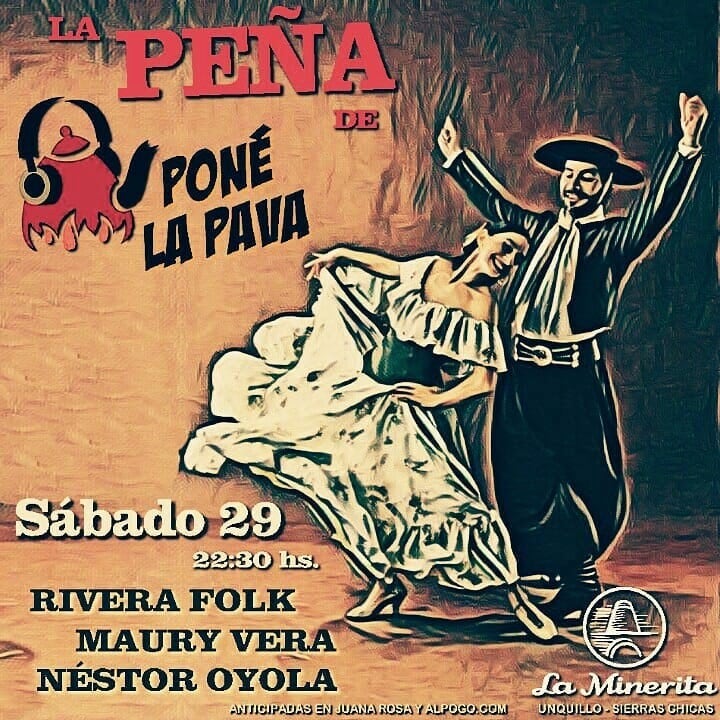 La Peña de Poné la pava en La Minerita.