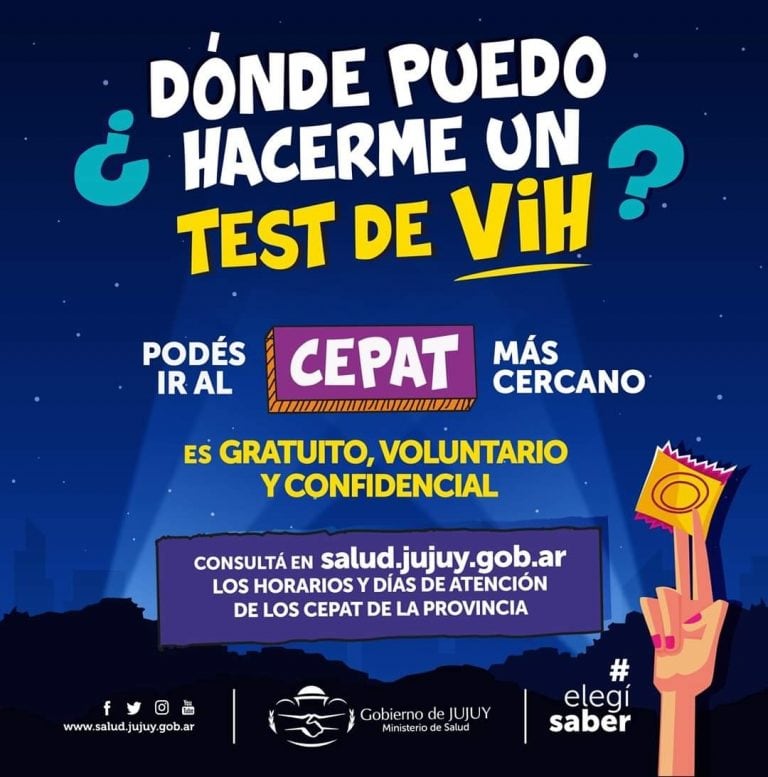 Además de las campañas en la vía pública, la estructura de salud de la Provincia dispone de diferentes canales para que las personas interesadas pueden realizarse un test de VIH gratuito y confidencial.