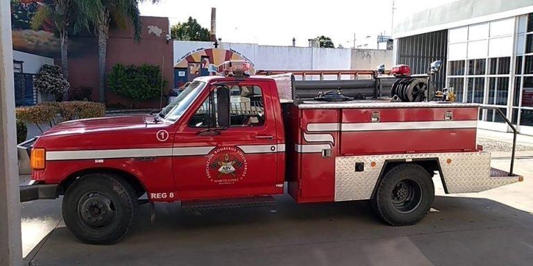 Unidad utilizada por bomberos.