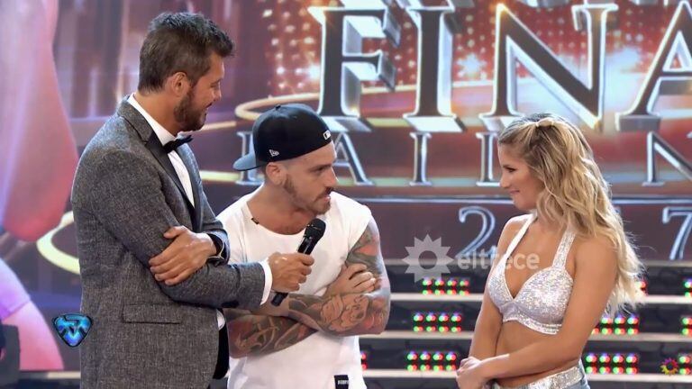 Fede Bal y Laurita Fernández, fueron pareja en el Bailando y llegaron a la final. (Foto: Captura)