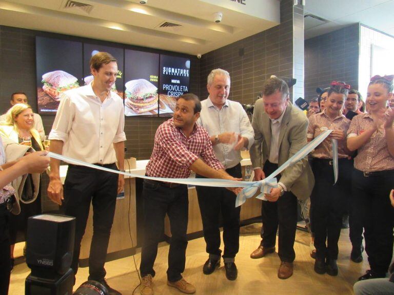 Inauguración de McDonald´s en Posadas