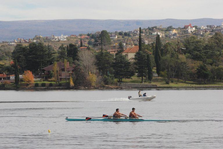 Gran regata de Remo en Carlos Paz