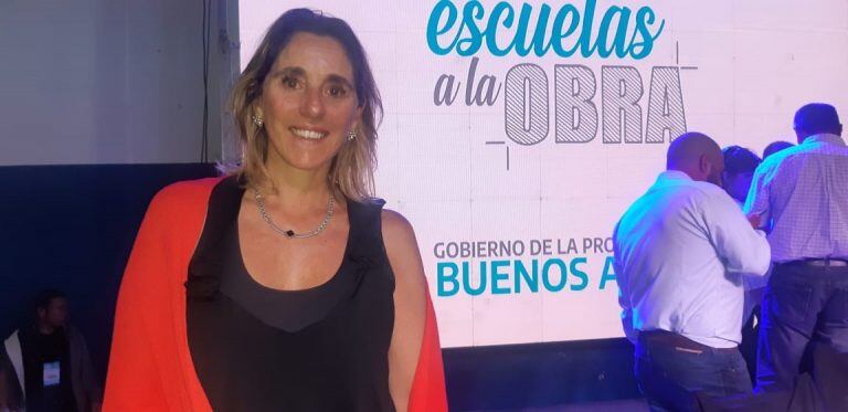 Sánchez y Adobatto presentes en el lanzamiento del plan "Escuelas a la Obra"