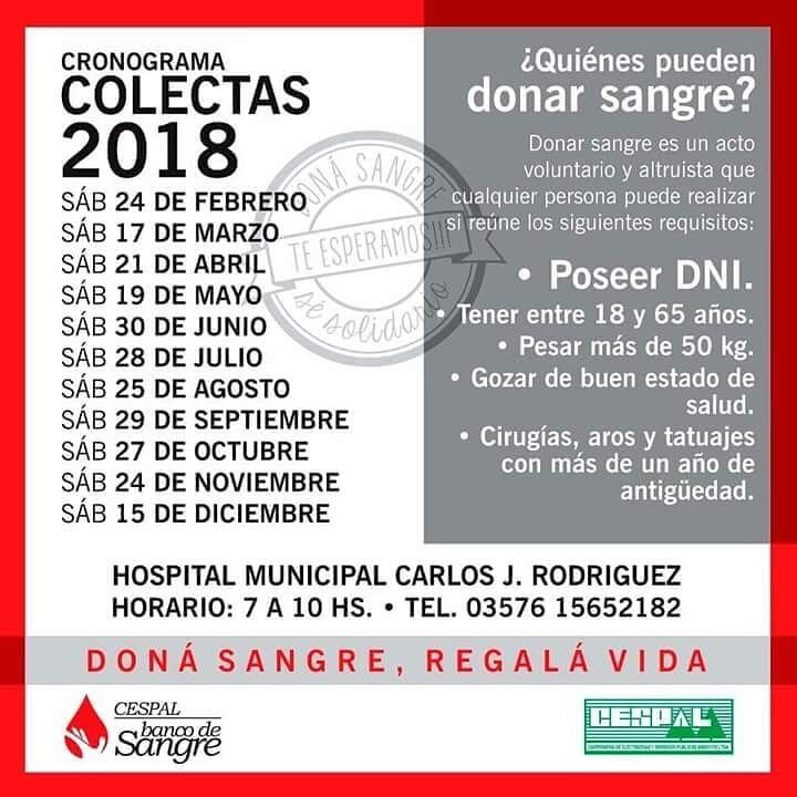 Requisitos para donar sangre