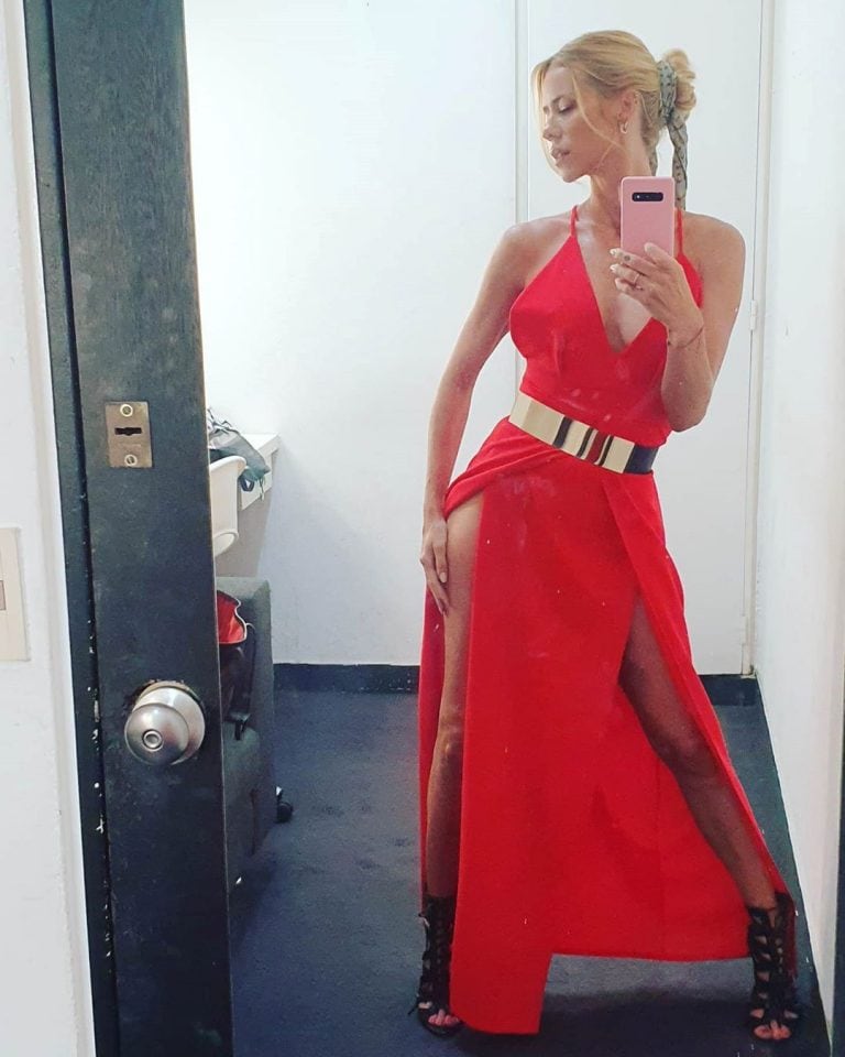 El look de Nicole Neumann (Instagram)