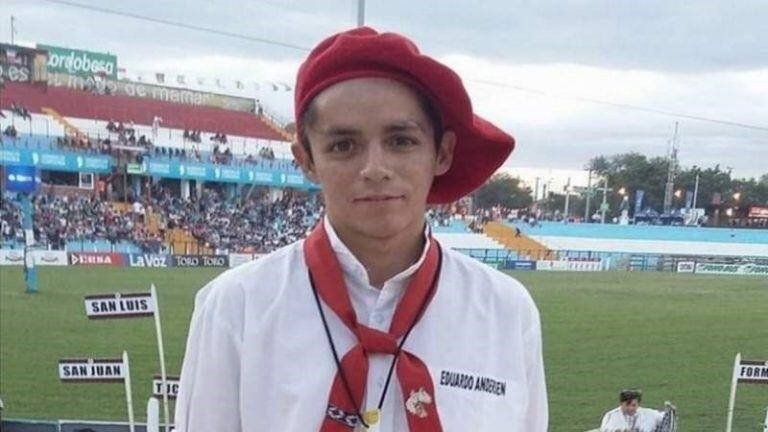 Eduardo Andersen joven desaparecido en la zona de Río Bueno, Tolhuin, Tierra del Fuego.