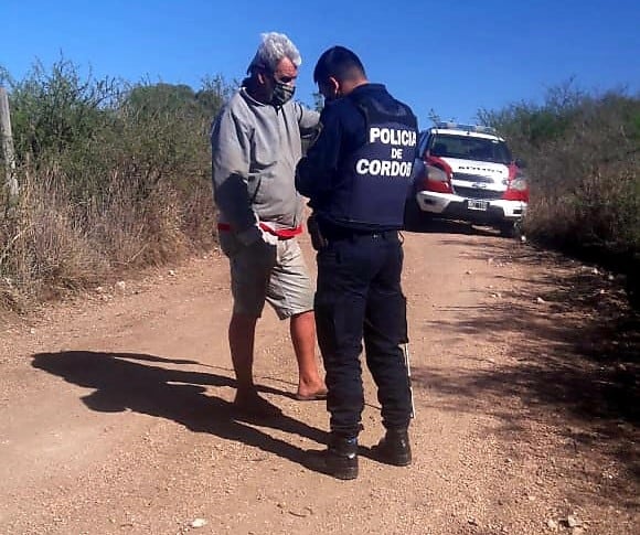 Las personas fueron desalojadas del lugar. (Foto: gentileza Graciela J. Ceferina Peralta)