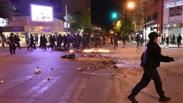 Ocurrió en pleno centro de la ciudad.