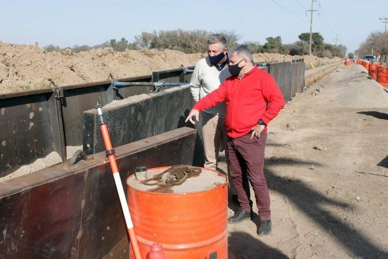 Obra de cloacas del Sector Sur de Arroyito