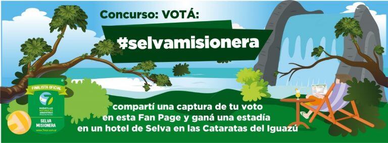 Votá a la Selva Misionera como maravilla natural.