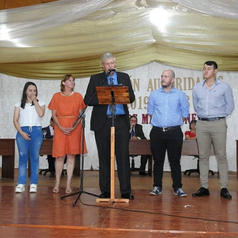 Mario Lindemann fue reelecto en 25 de Mayo.