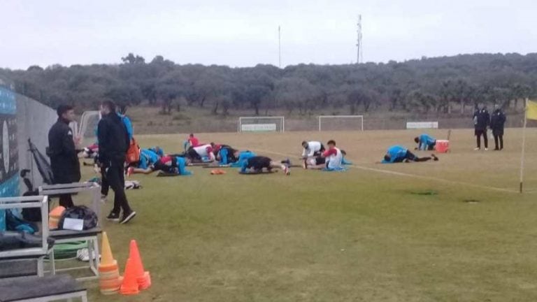 Belgrano entrena en Salsipuedes.