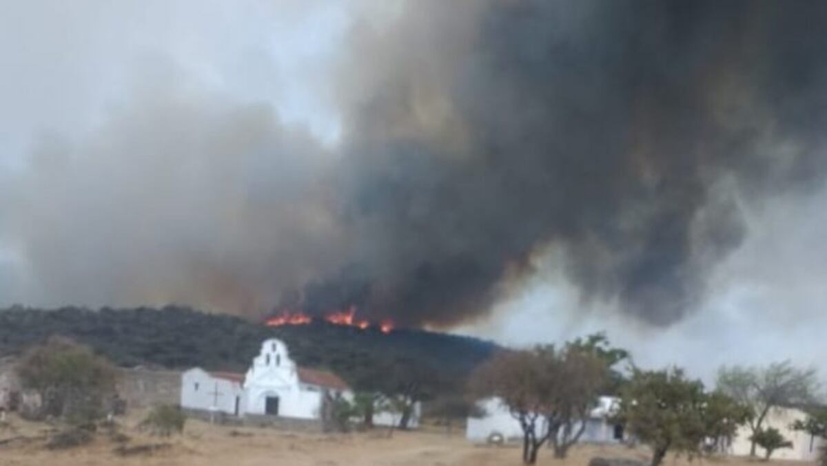 "¿Mami nos vamos a quemar?": el desesperante video en los incendios de La Candelaria