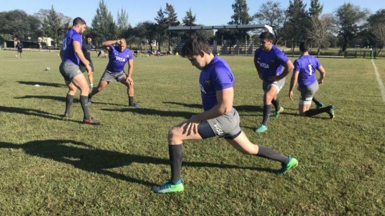 Entrenamiento rugby seven de cara al Mundial de San Francisco, Estados Unidos.