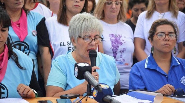 Lilia López, secretaria general de Utelpa (Vía Santa Rosa)