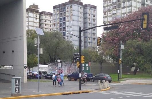 El hecho ocurrió este mediodía en la zona norte de la ciudad