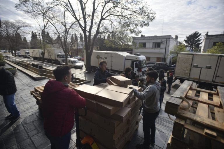 Llegaron las urnas a Córdoba.