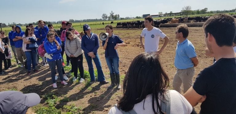 El conocimiento también se construye en el campo.  (Prensa INTA Rafaela)