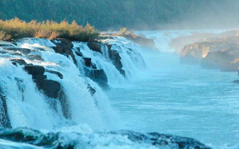 Saltos del Moconá en todo su esplendor.