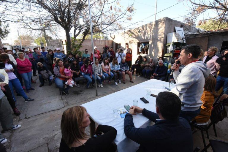 Sergio Casas, Hilda Aguirre, Fabián Calderón precandidatos del Frente de Todos