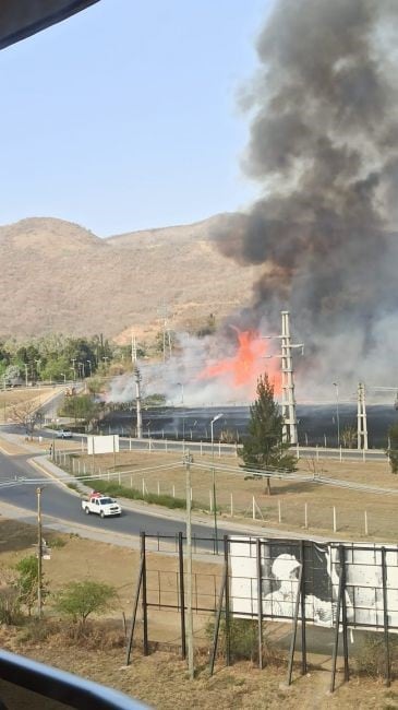 Incendio Chachapoyas. (Twitter)