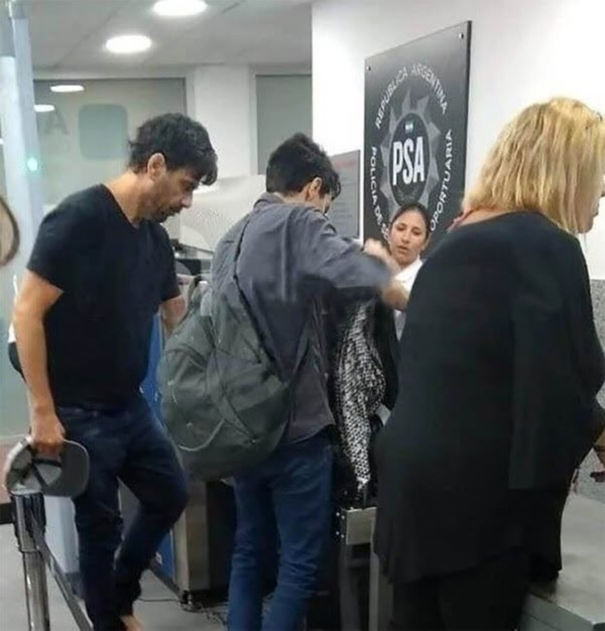 Se conoció un video con los últimos momentos de Darthés en Rosario, antes de viajar a Brasil
