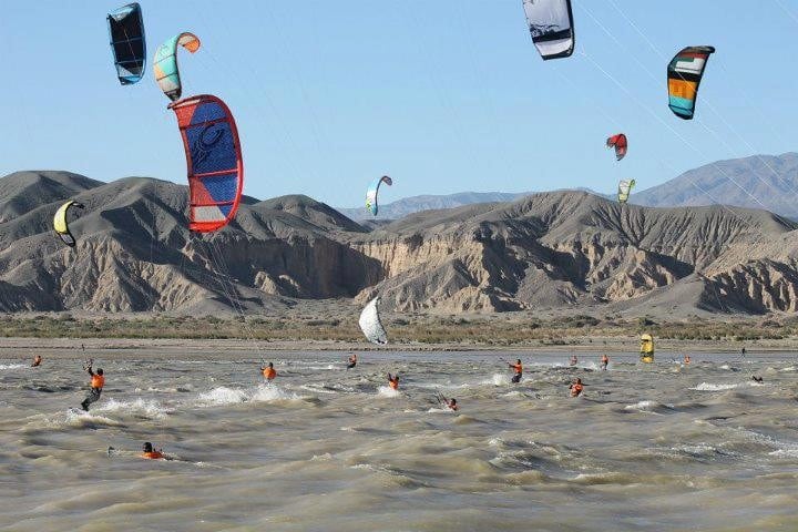 El evento de kitesurf más importante de Sudamérica, en San Juan.