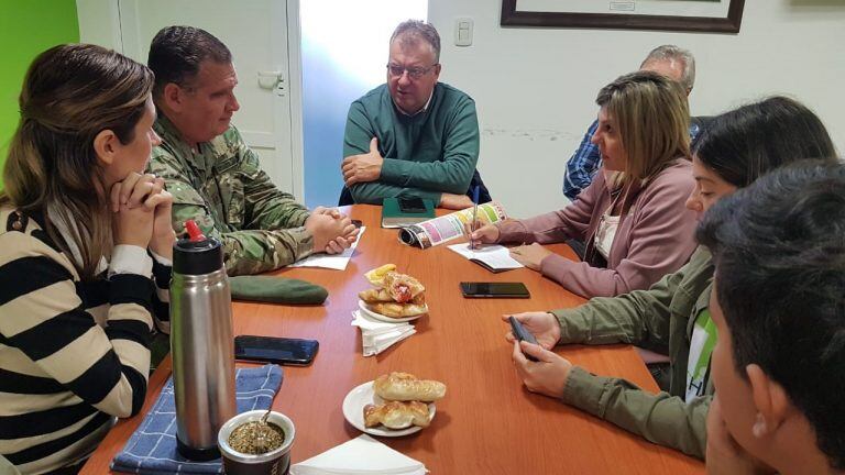 Gobierno del Chaco y Ejército trabajan en conjunto. (Prensa Gobierno del Chaco)