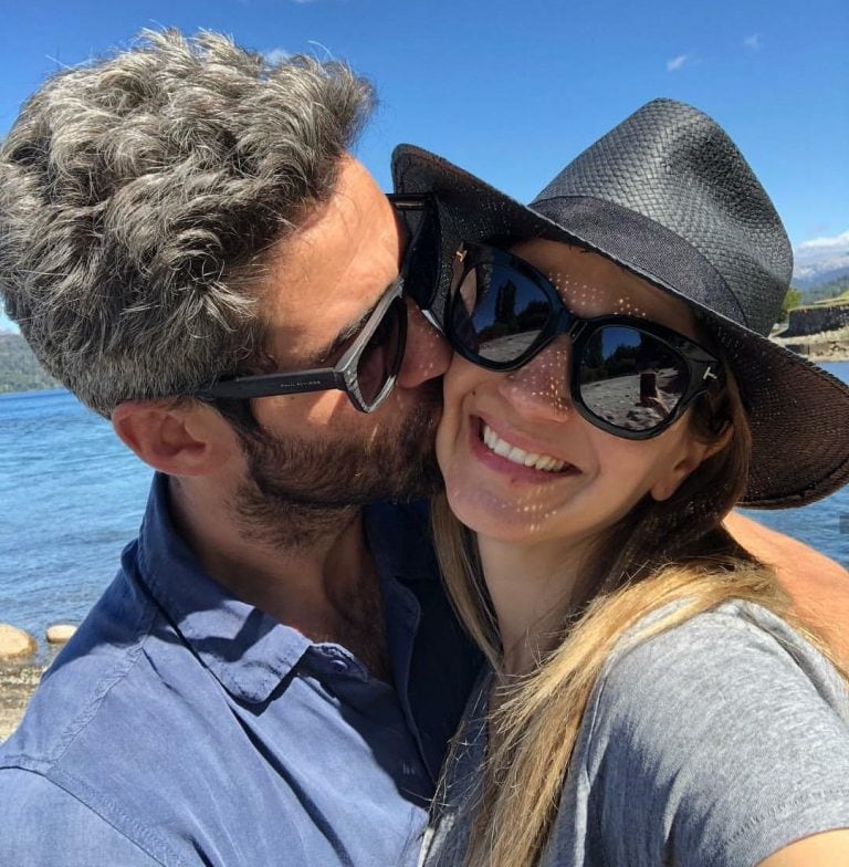 Marcela Kloosterboer y su marido Fernando Sieling (Foto: Instagram)