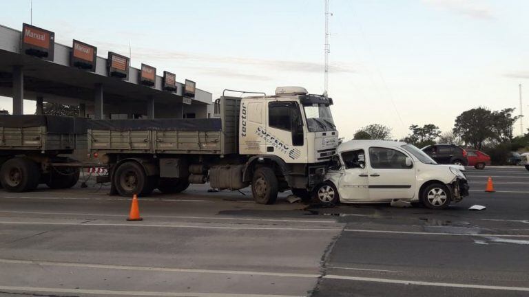 Impresionante accidente en la E-53.