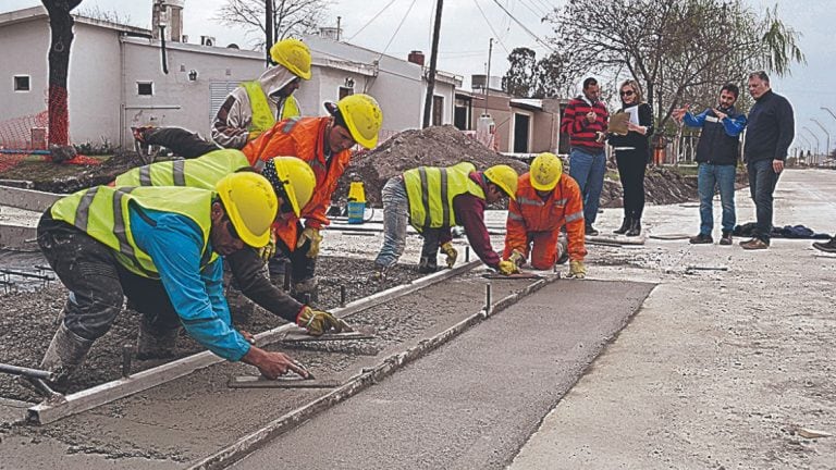 La obra de circunvalación marca un antes y un después en La Carlota. (Gentileza Municipalidad de La Carlota)