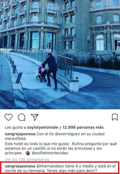 Instagram de la China Suarez.