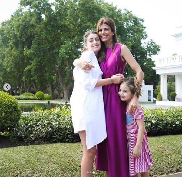 Juliana Awada compartió una foto junto a sus hijas para celebrar el fin del G20