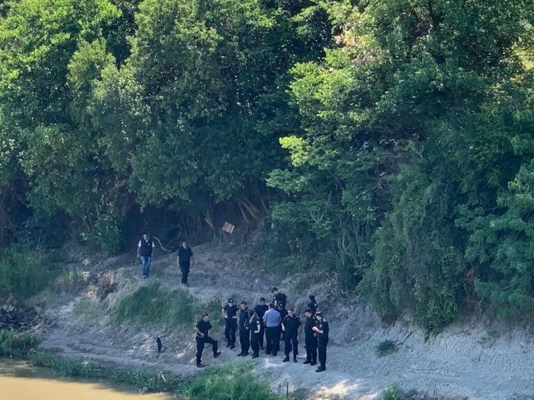 Se completaron los restos del cadáver hallado en el Arroyo Saladillo.