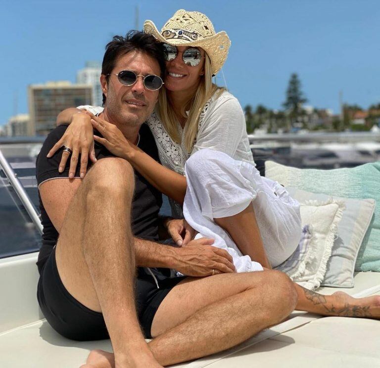 Claudia Ciardone y su novio en México (Foto: Instagram)