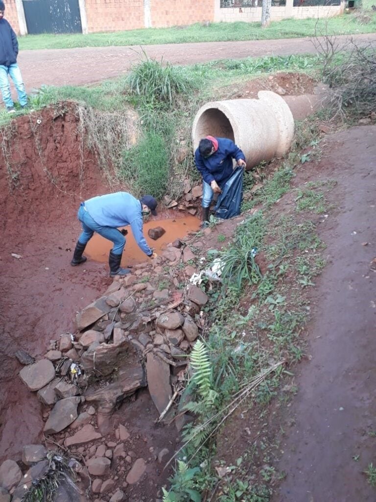 Se realizaron trabajos de mantenimiento en el Arroyo Elena y el Salto Küppers