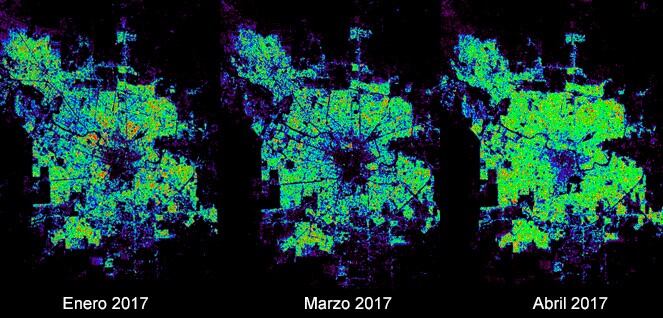 Los mapas satelitales permitieron identificar las zonas de riesgo del mosquito en Córdoba.