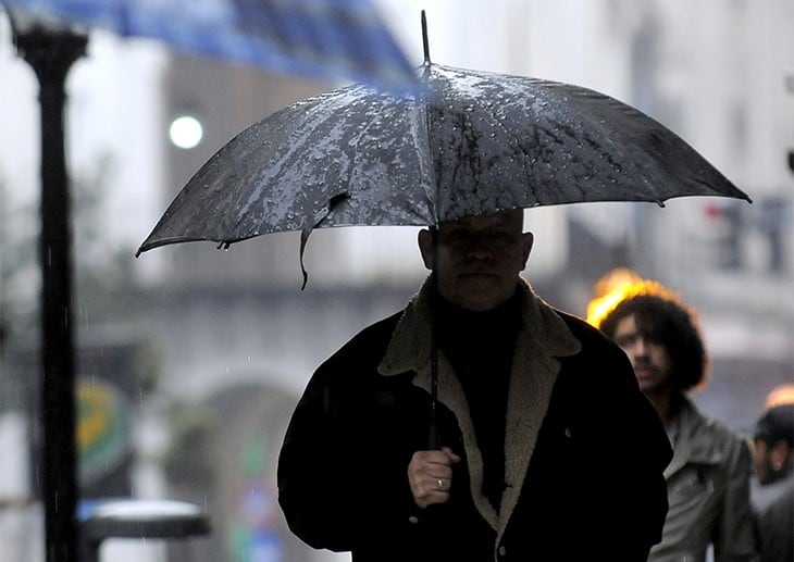 El Servicio Meteorológico Nacional renovó el alerta por fuertes tormentas (El Ciudadano).