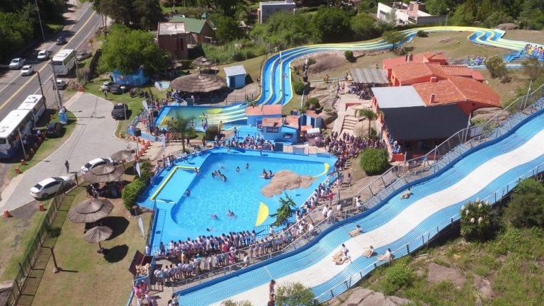 Acuatiboggan en Carlos paz