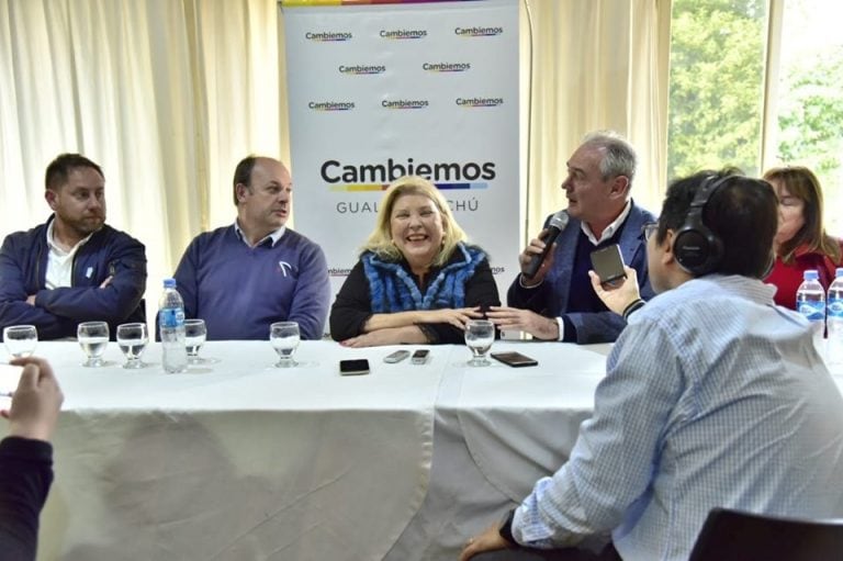 Carrió - Benedetti - Melchiori
Crédito: Cambiemos