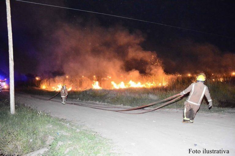 Incendio en Empedrado