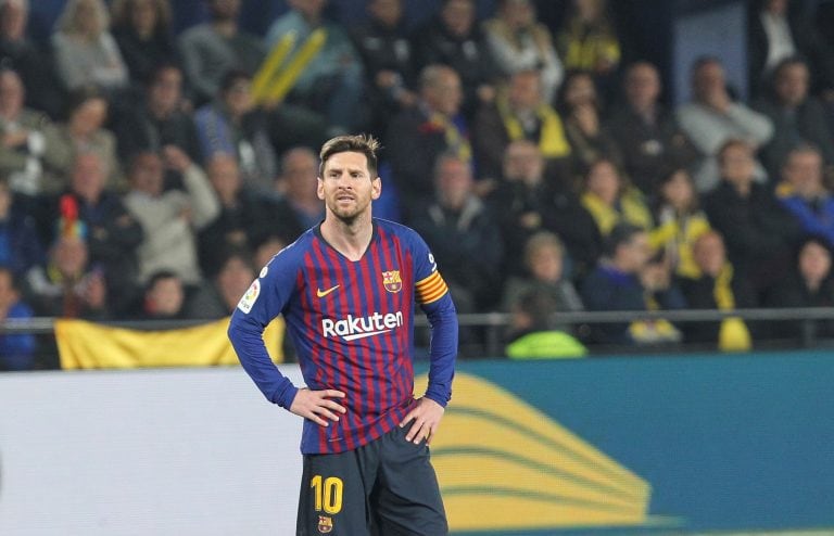 Messi fue el futbolista que más dinero ganó en 2018.(AP Photo/Alberto Saiz)