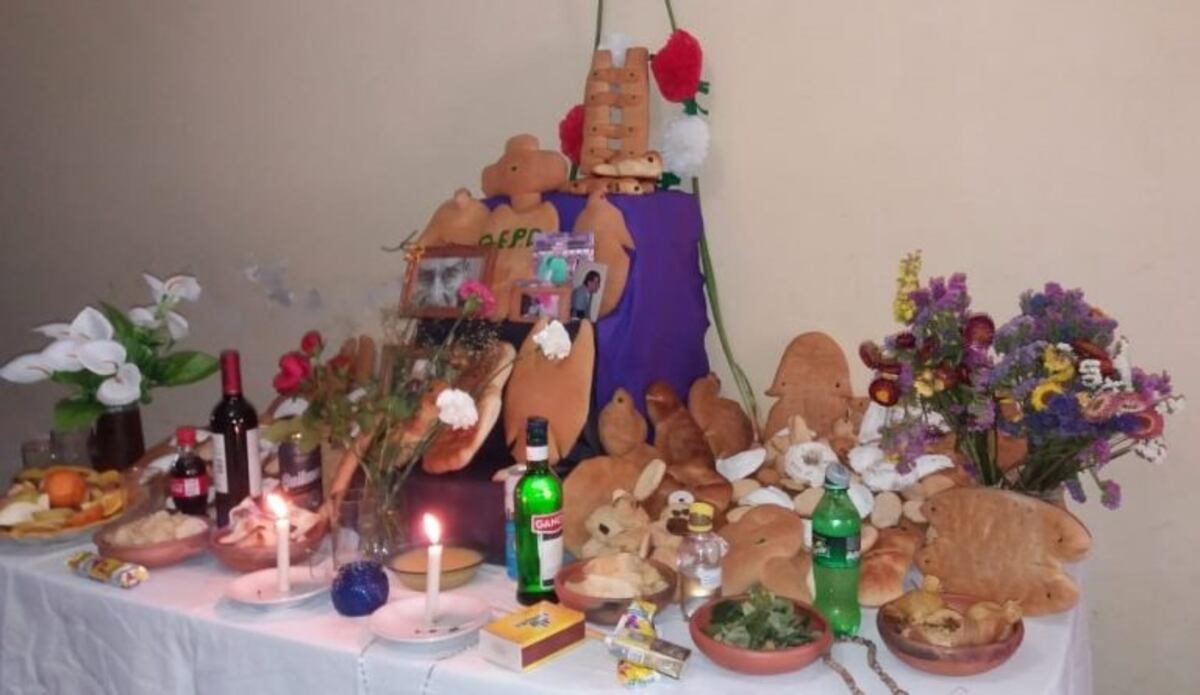Ritual de las ofrendas a los difuntos, expresión que se conserva y multiplica