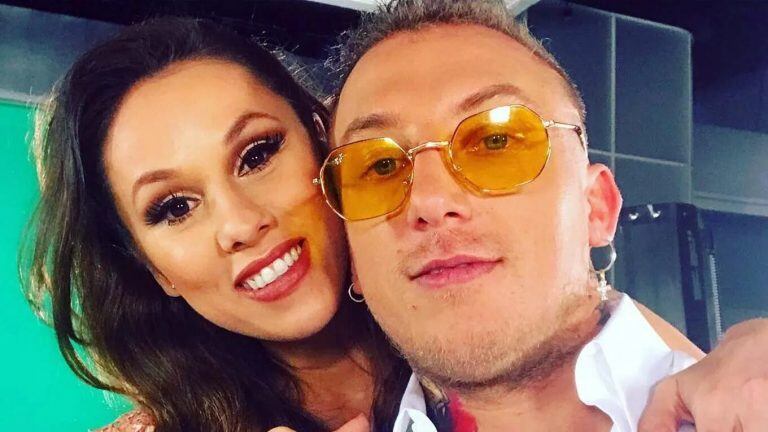 El Polaco y Barby Silenzi serán padres en unos días.