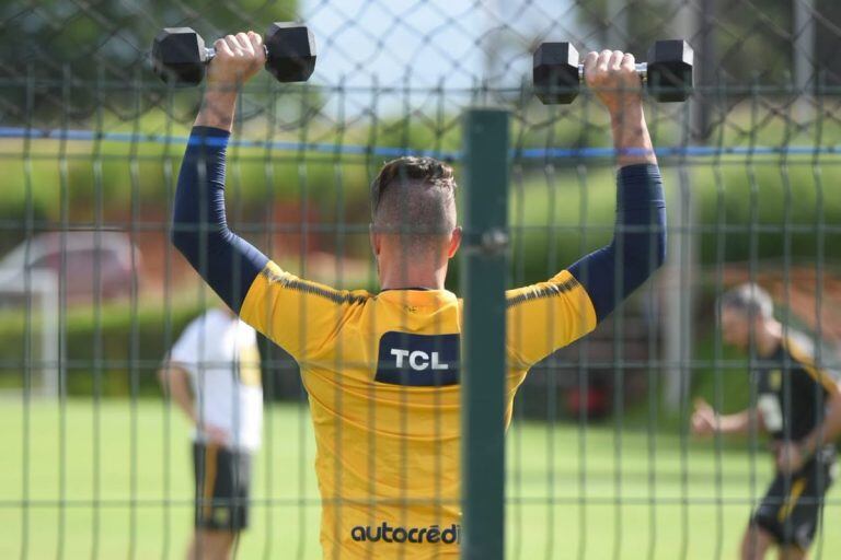 Rosario Central entrenó en Costa Rica y piensa en el amistoso ante el Alajuelense. (CARC)