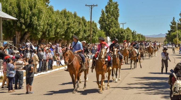 Fiesta del Bagual en José de San Martín.