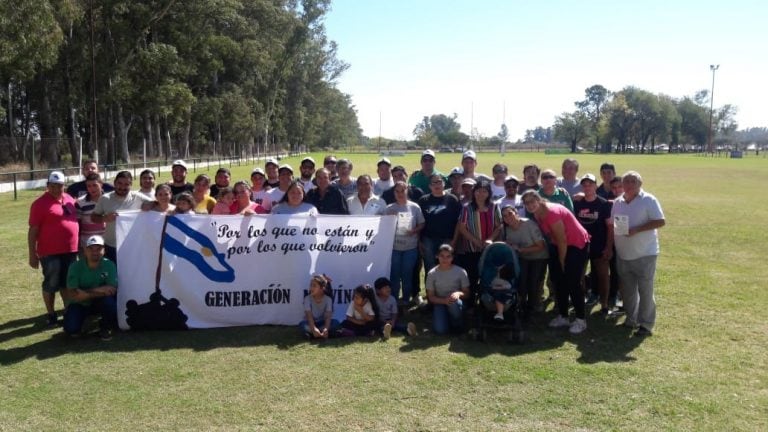 Los Hurones homenajearon a los heroes de Malvinas