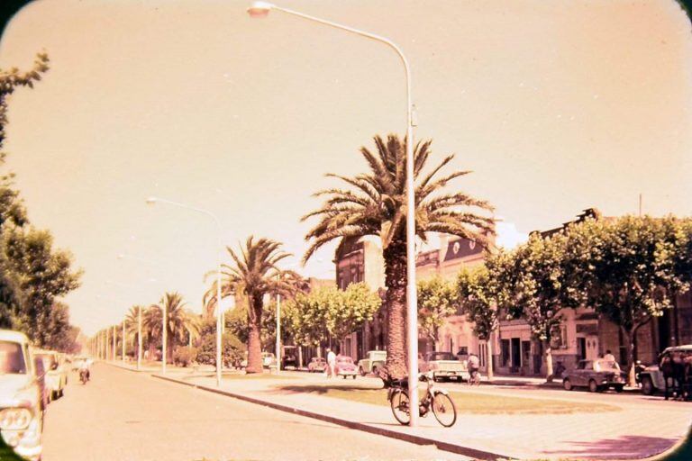 Así lucía la Av. Santa Fe, en el año 1963