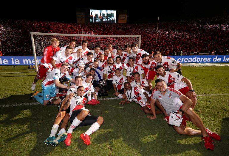 Las mejores fotos de la "Superfinal" ganada por River. Foto: EFE.